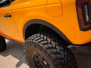Ford Bronco Fender Flare Delete Kit - 4 Door - Autoparrel